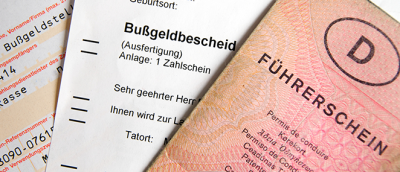 Bussgeldbescheid und Führerschein Bussgeldbescheid und Führerschein