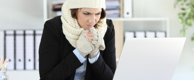 Mindesttemperatur im Büro: Was am Arbeitsplatz im Winter gilt