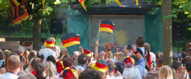 Die Lockerung des Lärmschutzes ermöglicht überhaupt erst Public Viewing