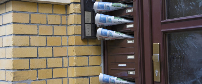 Kostenlose Zeitungen vor der Haustür muss man nicht dulden
