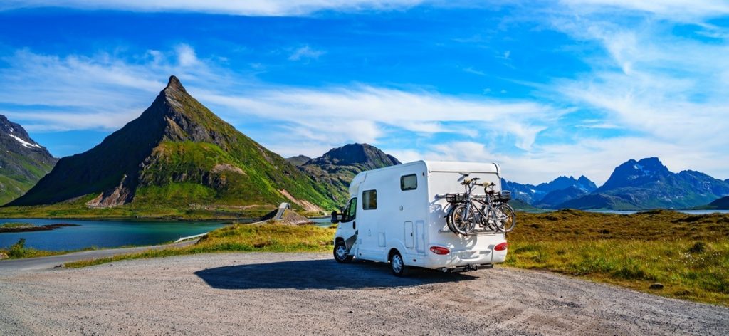 Wohnmobil im Urlaub